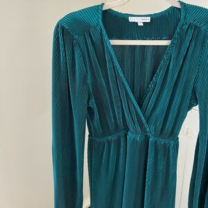 Baltic Born / Teal Maxi Bridesmaid Formal Dress